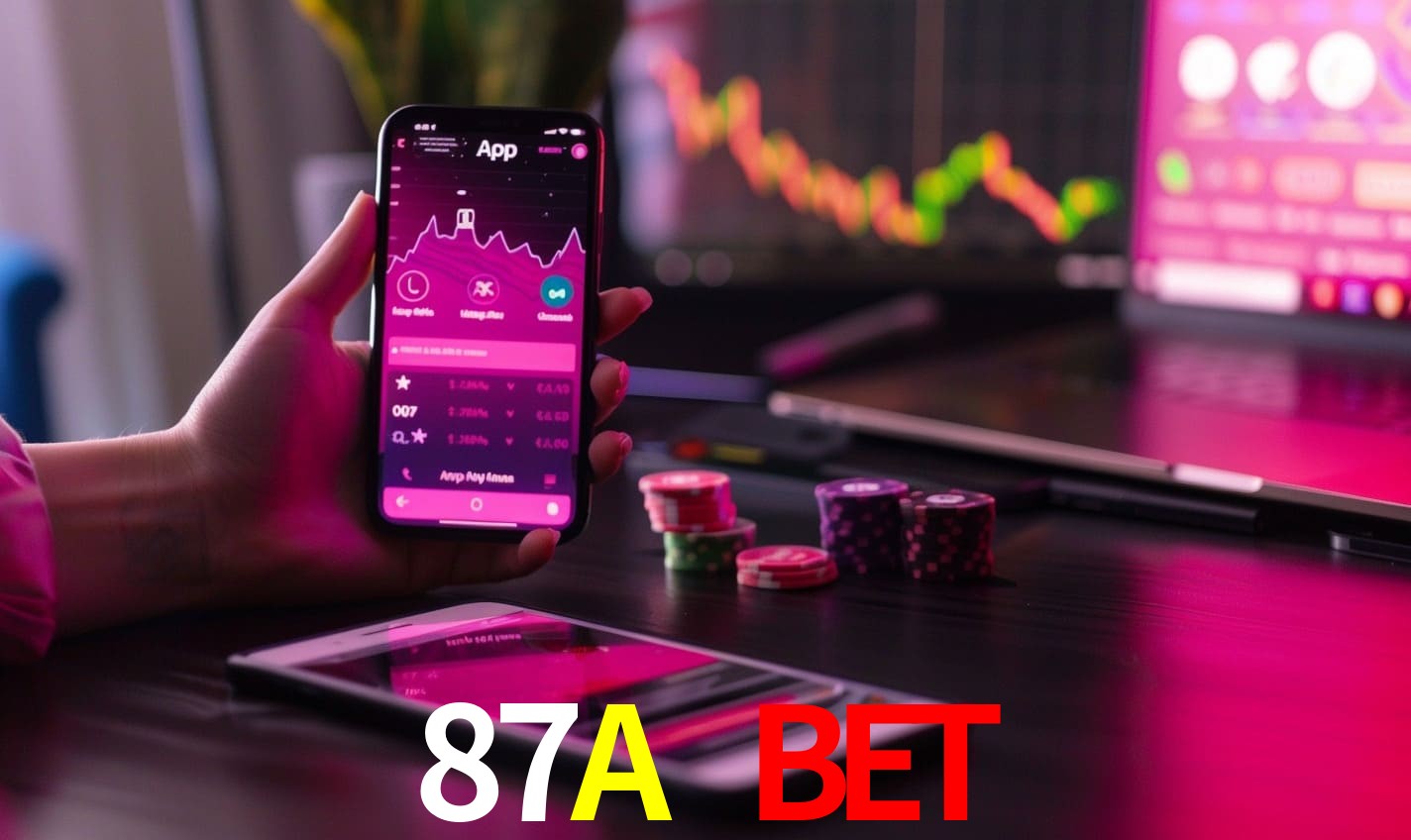 Comparação APP mobile vs versão web da 87A BET